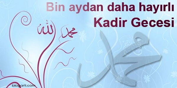 resimli kadir gecesi görselleri
