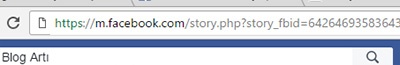 facebook mobil video url