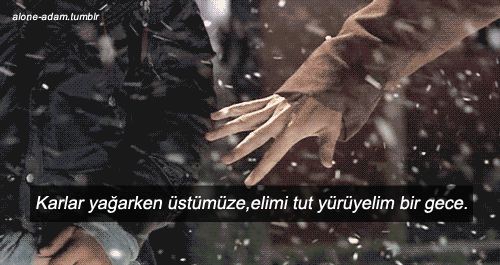 yazılı kar fotorğafları