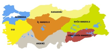 Türkiye'nin Coğrafi Bölgeleri