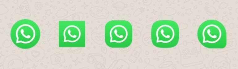 yeni whatsapp logoları