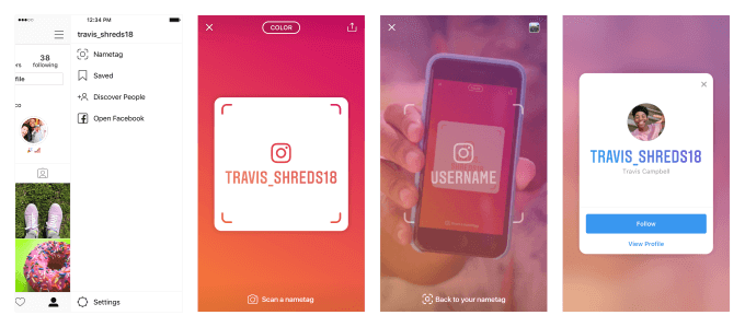 instagram nametag