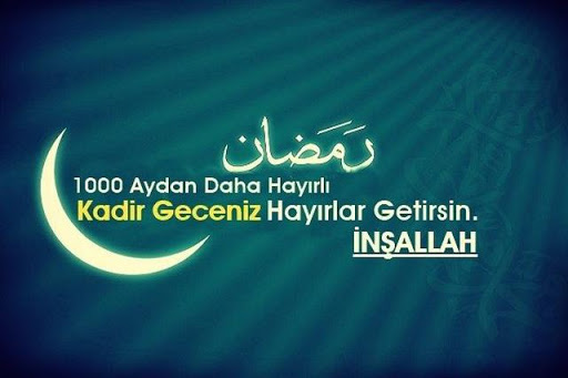 resimli kadir gecesi mesajları