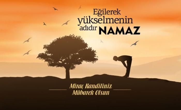 resimli miraç kandili sözleri