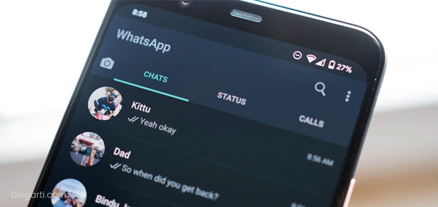 whatsapp dark mode