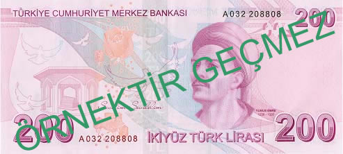 Kağıt paraların arka yüzündeki kişiler ve özellikleri 13 200 TL