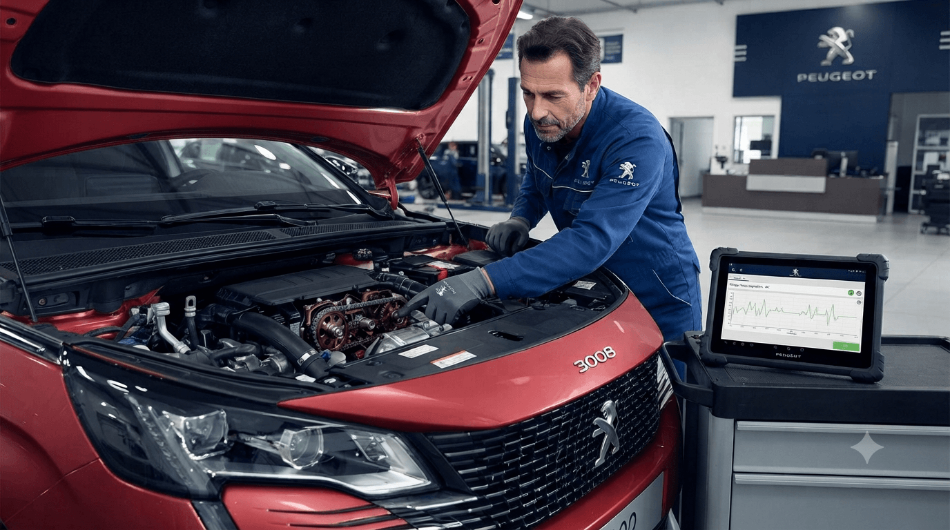 Peugeot 3008 eksantrik zinciri